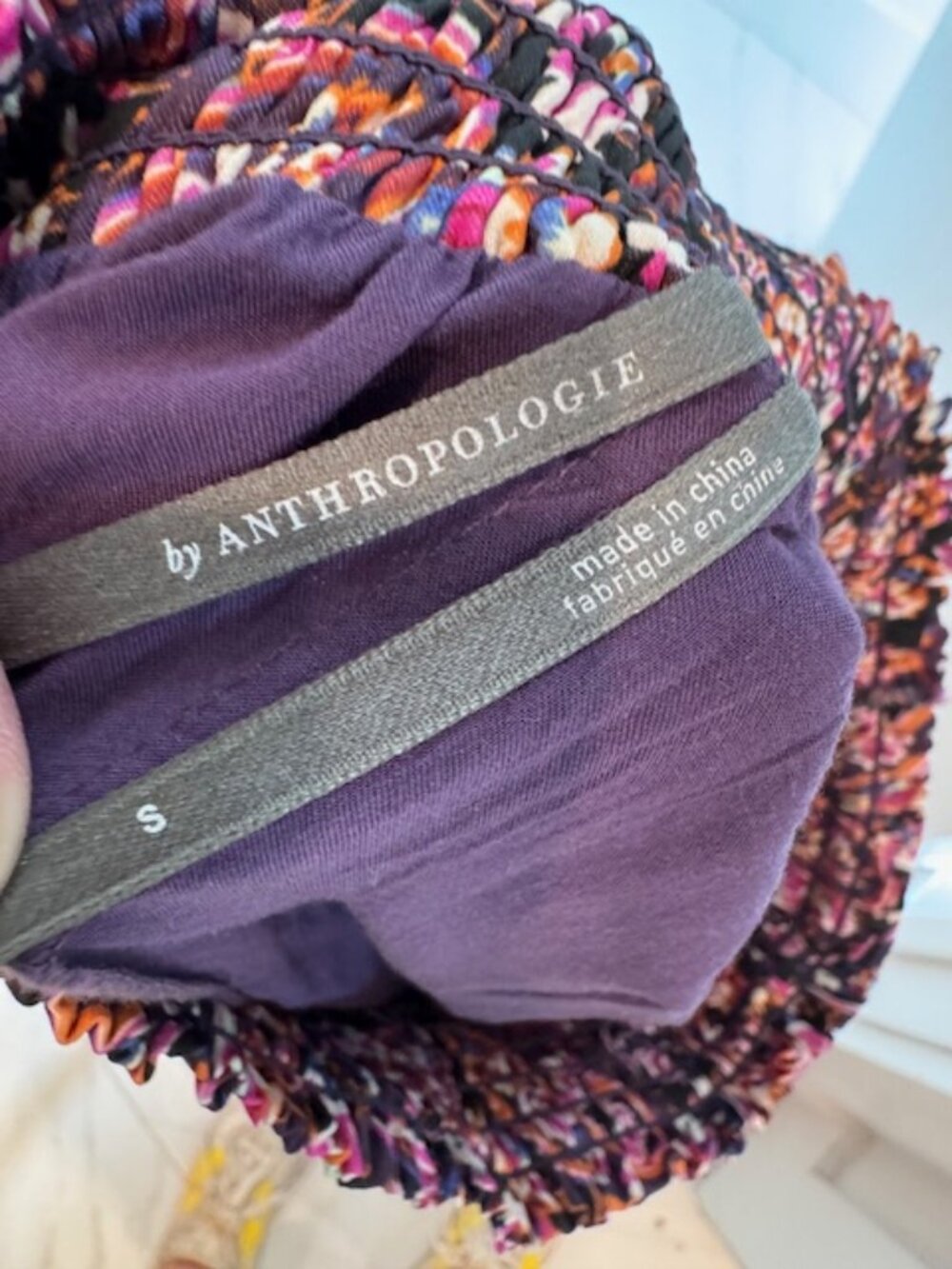 Anthropologie Paisley Tiered Skirt, Small - Picture 5 of 5
